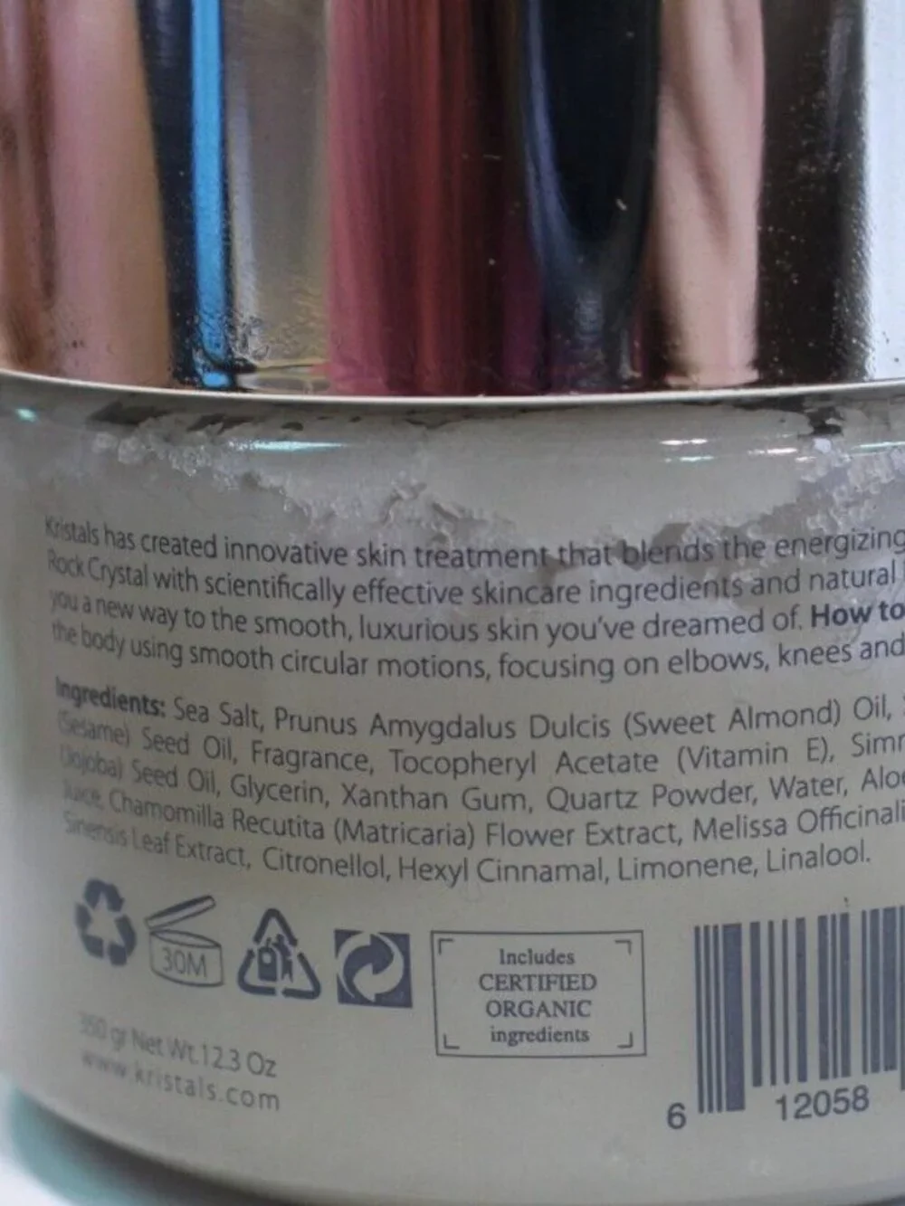 KRISTALS ROCK CRYSTAL FREE MAGIC SUPREME BODY BUTTER-8.0 fl oz/237 ml-NEW-SEALED